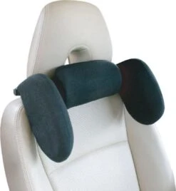 AutoStyle Comfortline Universele Instelbare Reis-Hoofdsteun - Zwart -Voyago Winkel 1104x1200 6