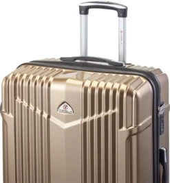 Tesla PC - Reiskoffer - 75 Cm - 4 Wielen - Goud -Voyago Winkel 1111x1200 3