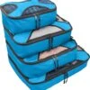 Volcan Packing Cubes - Koffer Organizer Set - Compression Cube Bagage - 4 Delige Set - Backpack - Blauw -Voyago Winkel 1113x1200 10