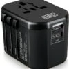 EKEO - Universele Wereldstekker - Reisstekker Met 2 Quick USB Poorten - 2000 Watt - 150+ Landen - Zwart -Voyago Winkel 1114x1200 8