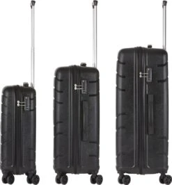 TravelZ Big Bars Kofferset - Trolleyset 3-delig Met TSA-slot - Zwart -Voyago Winkel 1115x1200 8
