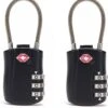 TSA Kofferslot 3 Cijfers - Reisslot - Reis Cijferslot - Cijferhangslot - Hangslot - Bagageslotjes - Slot Voor Bagage - Zwart - 2 Stuks -Voyago Winkel 1124x1200 5