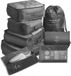 SVH Company Packing Cubes - Koffer Organizer Set 8 Delig – Bagage Organizers