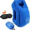 Framehack Zacht Opblaasbaar Reiskussen - Travel Pillow - Nekkussen - Inclusief 3D Slaapmasker, Oordopjes En Handig Opbergzakje - Blauw -Voyago Winkel 1126x1200 12
