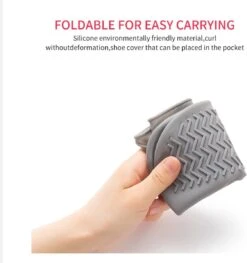 Regen Overschoen / Schoen Beschermer - Maat 41-45 - Zwart - Anti Slip - Waterdicht - Unisex - Herbruikbaar - Bescherm Uw Schoenen -Voyago Winkel 1126x1200 13