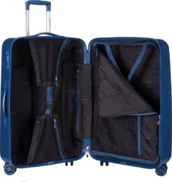 Decent Tranporto-One Grote Koffer - 76 Cm - TSA Slot - Dark Blue 25 Decent Tranporto-One Grote Koffer - 76 Cm - TSA Slot - Dark Blue -Voyago Winkel 1130x1200 3