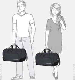 Travelite Reistas / Weekendtas - 30 X 55 X 30 Cm - 45 Liter - Kick Off - Grijs -Voyago Winkel 1131x1200 2