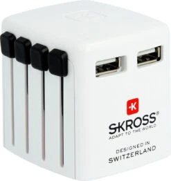 SKROSS - Wereld USB Lader 2400 MA (2x USB Type-A) -Voyago Winkel 1131x1200 5