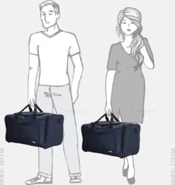 Enrico Benetti Amsterdam 35319 Reistas/sporttas M - Blauw 22 Enrico Benetti Amsterdam 35319 Reistas/sporttas M - Blauw -Voyago Winkel 1132x1200 12