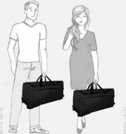 Enrico Benetti Amsterdam 35326 Wieltas M - 72,5 Liter - Zwart 25 Enrico Benetti Amsterdam 35326 Wieltas M - 72,5 Liter - Zwart -Voyago Winkel 1133x1200 5