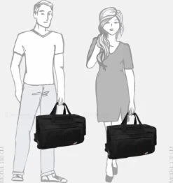 Enrico Benetti Amsterdam 35325 Wieltas S - 49 Liter - Zwart -Voyago Winkel 1133x1200 6