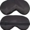Slaapmasker Extra Zacht Satijn - Zwart - Thuis - Verduisterend - Onderweg - Vliegtuig - Festival - Slaapcomfort - ODaani -Voyago Winkel 1141x1200 11