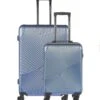 Enrico Benetti Louisville Kofferset Tweedelig - 39040-02 - Jeansblauw -Voyago Winkel 1142x1200