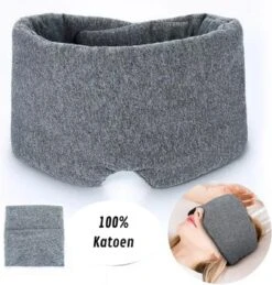 Merkloos Goods U Need Slaapmasker - Gezichtsmasker - Reiskussen - Slaap - Slapen - Slaaphulp - Sinterklaas - Verduisterend - Naadloos - Makkelijk Te Verstellen - One Size -Voyago Winkel 1145x1200 13