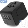 Universele Wereldstekker Met USB-C En 3 USB Poorten - Internationale Reisstekker Voor 170+ Landen - Reisstekker Amerika - Reisstekker Engeland - Reisstekker Australië - Wereldwijd - Inclusief Gratis Flossy Oplaadkabel - Zwart 2 Universele Wereldstekker Met USB-C En 3 USB Poorten - Internationale Reisstekker Voor 170+ Landen - Reisstekker Amerika - Reisstekker Engeland - Reisstekker Australië - Wereldwijd - Inclusief Gratis Flossy Oplaadkabel - Zwart -Voyago Winkel 1152x1200 11