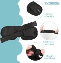 SOVNBØRG Slaapmasker Voor Mannen En Vrouwen - 100% Verduisterend Oogmasker - Ademend Traagschuim - Opbergzakje -Voyago Winkel 1152x1200 18