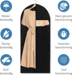 Kledinghoes - 10x Transparante Opbergtas - Kledingzak Met Rits - Opbergzak Voor Trouwjurk - 60x140cm -Voyago Winkel 1152x1200 21