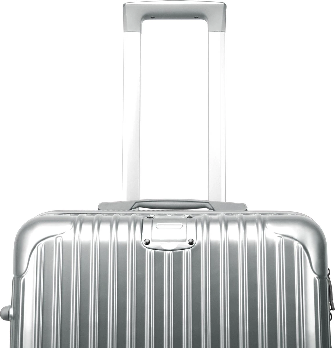 Royal Swiss - Reis Koffer - 76cm - Cijferslot- Lichtgewicht Koffer - 4 Wielen - Silver 13 Royal Swiss - Reis Koffer - 76cm - Cijferslot- Lichtgewicht Koffer - 4 Wielen - Silver - Afbeelding 11