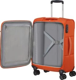 Samsonite Reiskoffer - Popsoda Spinner 55/20/40 (Handbagage) Orange -Voyago Winkel 1154x1200 1