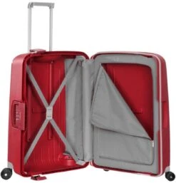 Samsonite Reiskoffer - S'CURE SPINNER 69/25 (Medium) Rood -Voyago Winkel 1155x1200 1