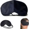 Merkloos Slaapmasker Voor Op Reis - Oogmasker - Zwart -Voyago Winkel 1159x1200 11