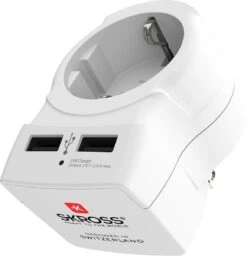 SKROSS - Reisadapter - Europa Naar Amerika (USA) + 2xUSB 2400 MA -Voyago Winkel 1159x1200 9