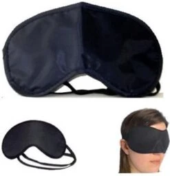 Oogmasker | Oogkapje | Blinddoek | Jogamasker | Bedmasker | Slaapmasker | Zwart | Nachtmasker | Ooglapje | Voor Volwassenen | Yoga | Oogmaskers | Reis -Voyago Winkel 1160x1200 10