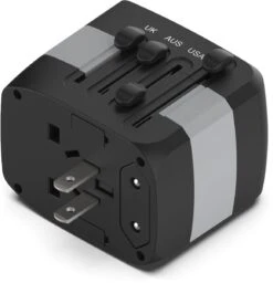 Universele Wereldstekker Met 4 USB-C En USB Poorten - Internationale Reisstekker Voor 150+ Landen - EU - Engeland (UK) - Amerika (USA) - Australië - Azië - Zuid Amerika - Reis Adapter - Wereld Stekker - Oplader – Zwart -Voyago Winkel 1160x1200 9