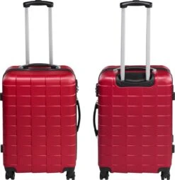 Tectake - Kofferset Trolleyset Reisset - 3-dlg Hardshell Wijnrood - 402670 -Voyago Winkel 1165x1200 3