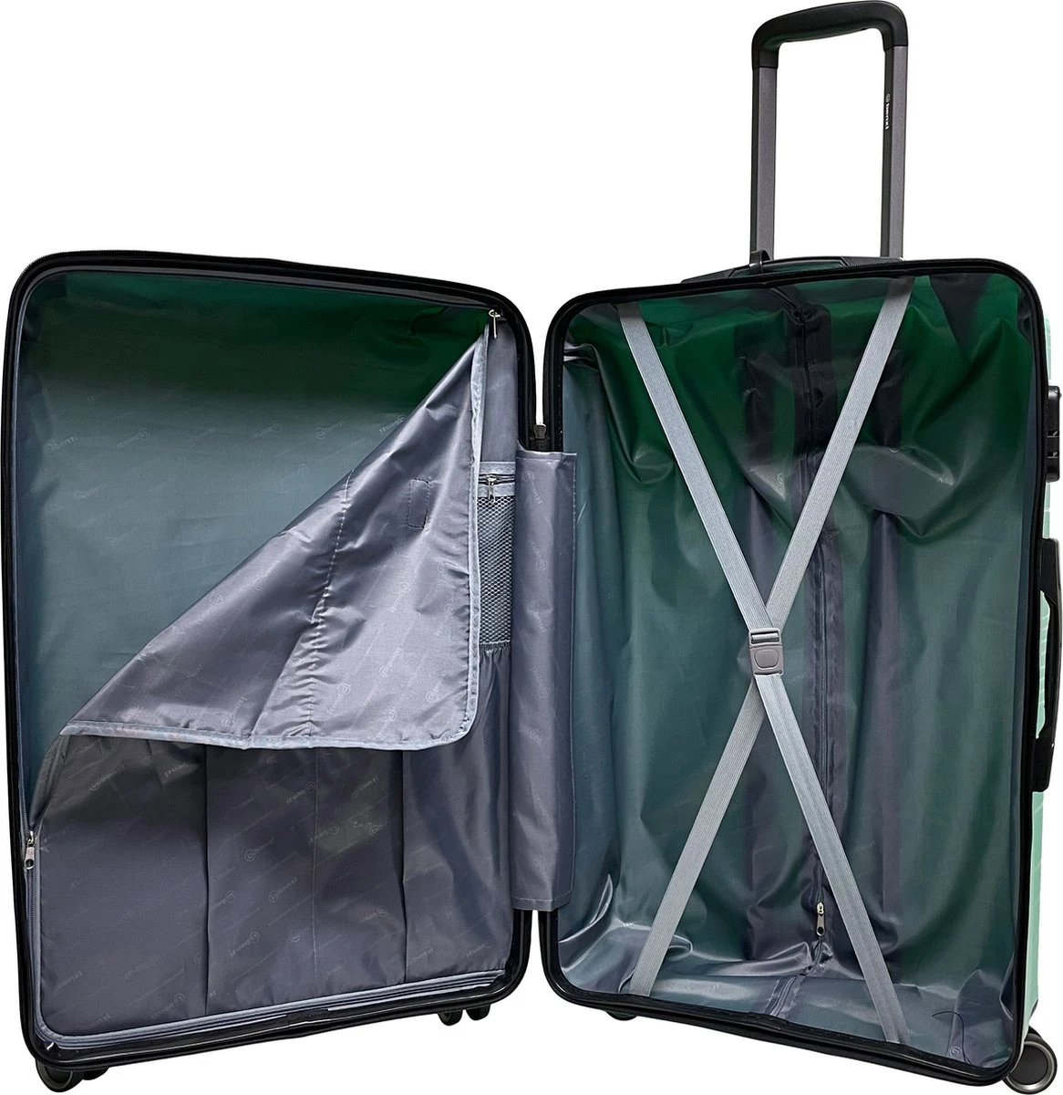 Benzi Barco Grote Koffer - 75 Cm - 95 Liter - Geel 7 Benzi Barco Grote Koffer - 75 Cm - 95 Liter - Geel - Afbeelding 5