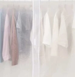 Kledingrekhoes 110cm/Kledinghoes/Kledinghoezen/Clothing Protective Bags/Travel Clothing Bags/Kledingstandaard Beschermhoes/Afdekhoes Met Klittenband/110cm X 110cm/ Waterdicht Kledingrek Hoes -Voyago Winkel 1168x1200 14