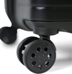 ©TROLLEYZ - Amsterdam No.9 - Reiskoffer 69cm Met TSA Slot - Dubbele Wielen - 360° Spinners - 100% ABS - Reiskoffer In Night Black -Voyago Winkel 1169x1200 2