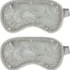 Fashy 2x Gel Oogmaskers/reismaskers Wit 22 X 12 Cm - Slaapmaskers Met Gel Bolletjes - Koud En Warm Te Gebruiken 2 Fashy 2x Gel Oogmaskers/reismaskers Wit 22 X 12 Cm - Slaapmaskers Met Gel Bolletjes - Koud En Warm Te Gebruiken -Voyago Winkel 1171x1200 11