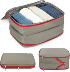 Hikr Packing Cubes - Set 3 Delig - Kofferorganizer - Waterdicht - Meerkleurig -Voyago Winkel 1172x1200 10