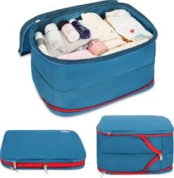 Hikr Packing Cubes - Set 3 Delig - Kofferorganizer - Waterdicht - Meerkleurig -Voyago Winkel 1175x1200 12