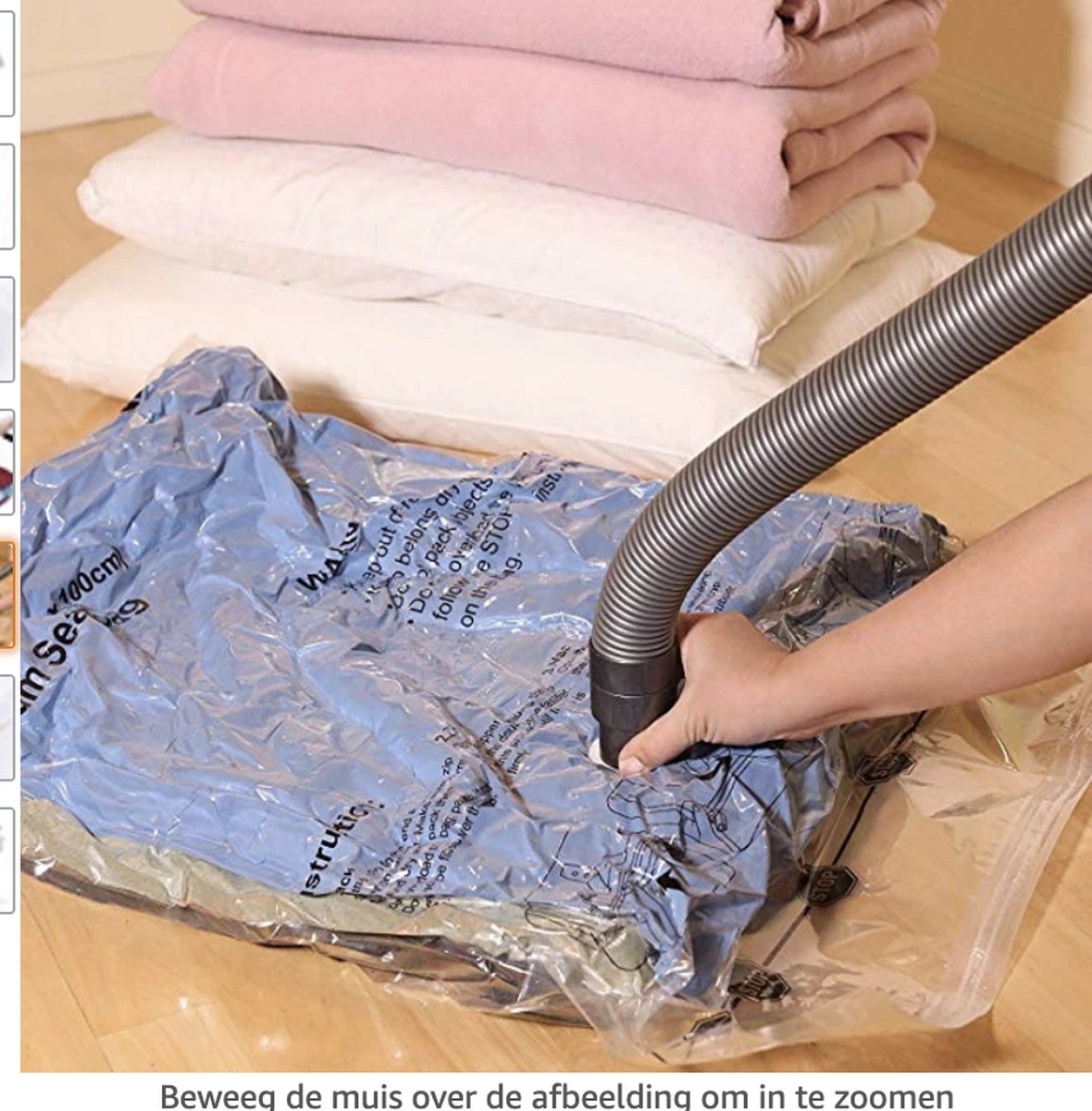 Merkloos Vacuumzak 60 X 80 Cm - Vacuum Opbergzakken - Vacuumzakken 60 X 80 Cm - Vacuum Opbergzak - Vacuumzakken Dekbed 5 Merkloos Vacuumzak 60 X 80 Cm - Vacuum Opbergzakken - Vacuumzakken 60 X 80 Cm - Vacuum Opbergzak - Vacuumzakken Dekbed - Afbeelding 3