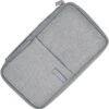 ZILOU® Paspoort Hoesje - Travel Organizer Reisetui - Grijs