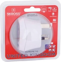 SKROSS - Reisadapter - Europa Naar Verenigd Koninkrijk (UK) -Voyago Winkel 1182x1200 36