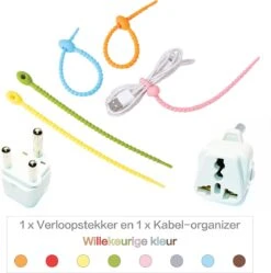 Colorful Sun® Universele Wereldstekker - Zuid Afrika - Reisstekker Type M - 1 Stuk - Europa, EU / US / CN / AU / FR / JP / IT Naar ZA Zuid Afrika, South Africa, Sri Lanka, Tsjaad, Ghana, Bahrein, Mauritius, Somalië, Mozambique En Namibië - Wit -Voyago Winkel 1189x1200 16