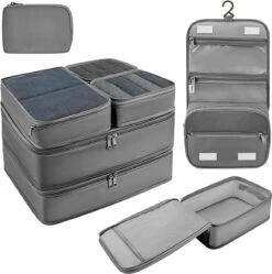 Travelingg Packing Cubes Set 8-delig - Bagage Organizers - Compression Cubes - Backpack -Voyago Winkel 1191x1200 12