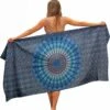 Ulticool - Mandala Blauw - Handdoek Microvezel - Sneldrogend Badlaken – 160 X 80 Cm - Voor Reizen Fitness Gym Sport Spa Yoga - Reishanddoek - Microfiber Decoratie Doek - Voor Man Of Vrouw - Lichtgewicht Kleed Reis Strandlaken -Voyago Winkel 1191x1200 16