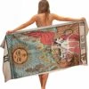 Ulticool - Zon Natuur Bloemen Tarot Horoscoop - Handdoek Microvezel - Sneldrogend Badlaken – 160 X 80 Cm - Voor Reizen Fitness Gym Sport Spa Yoga - Reishanddoek - Microfiber Decoratie Doek - Voor Man Of Vrouw - Lichtgewicht Kleed Reis Strandlaken -Voyago Winkel 1191x1200 17