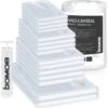Bomoe Vacuumzakken Kleding Knippa – Set á 15 Stuks Herbruikbaar Vacuum Opbergzakken – Compressiezakken Met Pomp - Vacuum Bags – Maten 4XS, 4S, 5M, 2XXL
