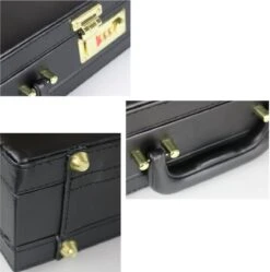 Attachékoffer Zwart - Kunstleer - Documentenkoffer - Attache Koffer Cijferslot - Laptopkoffer - Kantoor Koffer -Voyago Winkel 1191x1200 3