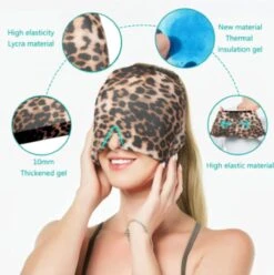 Migraine Masker - Warmte En Koude Therapie - Verlichting Van Migraine En Hoofdpijn - Migraine Muts - Oogmasker - Relax Masker -Voyago Winkel 1194x1200 16