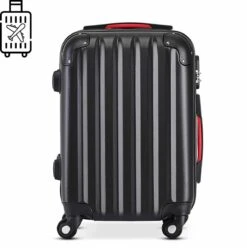 Monzana Koffer Hardcase - Basislijn / M - Zwart -Voyago Winkel 1194x1200 2