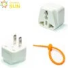 Colorful Sun® Universele Wereldstekker - Amerika, China - Reisstekker Type A & B - 1 Stuk - Europa(EU) / UK / US / AU / FR / IT Naar USA, VS, Amerika, Canada, Mexico, Japan En China - Gratis Kabel Organiser - Wit -Voyago Winkel 1196x1200 10