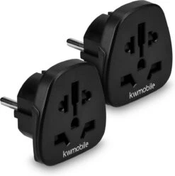 Kwcommerce Reisstekker UK Naar EU – Geschikt Voor Stopcontacten Type C, E En F - Set Van 2 Stuks - Reisadapters - Zwart 21 Kwcommerce Reisstekker UK Naar EU – Geschikt Voor Stopcontacten Type C, E En F - Set Van 2 Stuks - Reisadapters - Zwart -Voyago Winkel 1197x1200 16