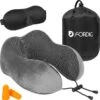 ForDig Premium Nekkussen - Inclusief Slaapmasker & Oordopjes - Grijs -Voyago Winkel 1197x1200 20