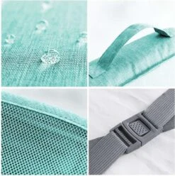 Merkloos Luxe Packing Cubes Set - Uitgebreide 7 Delige Set - Kleding Organizer Voor Koffer En Backpack - Bagage Organizers Voor Kleding - Ondergoed - Schoenen - Elektronica - Waszak - Blauw -Voyago Winkel 1197x1200 26